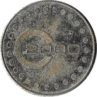 Amusement Token - City 2000 For Amusement Only