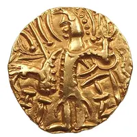 Dinar - Kidara I Gandhara mint