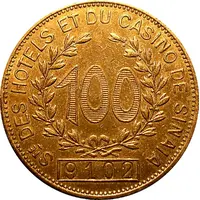 Casino Token - Sinaia Casino 100