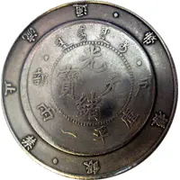 1 Dollar - Guangxu Pei Yang, Coin Silver Sanvple