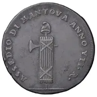 10 Soldi - Cisalpine Republic Siege of Mantua