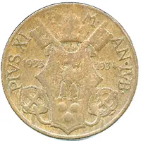 10 Centesimi - Pivs XI Jubilee