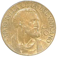 10 Centesimi - Pivs XI Jubilee