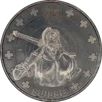 Monnaie de Paris Tourist Token - Crans-Montana Fondation Suisse des Trains Miniatures