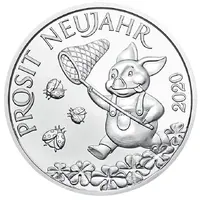 New Year Lucky Token Prosit Neujahr