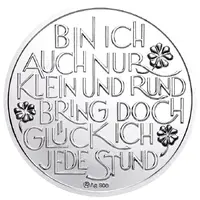 New Year Lucky Token Prosit Neujahr