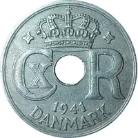 10 Øre - Christian X