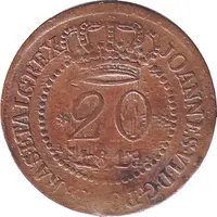 20 Réis - João VI Bahia mint
