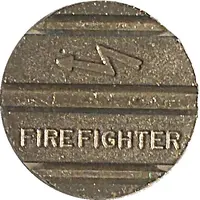 Game Token - Fire Fighter