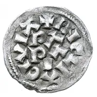 Denier - Otto II Pavia, INCLIA CIVIA