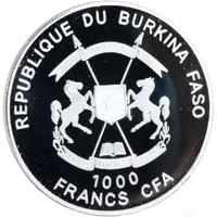 1000 Francs CFA Eudorcas Rufifrons