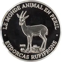 1000 Francs CFA Eudorcas Rufifrons