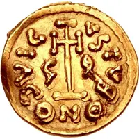 Tremissis - Gisulf II in the name of Justinian II