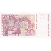 20 Kuna 20th Anniversary of National Bank