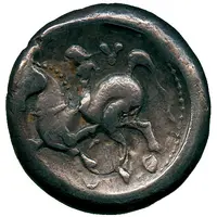 Tetradrachm Apollokopf Type