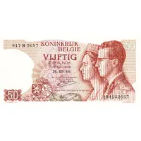 50 Francs - Baudouin I