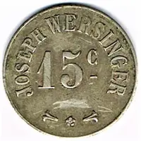 15 Centimes - Joseph Wersinger Belfort (90