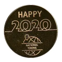 Token - National Tokens Christmas Card Happy 2020