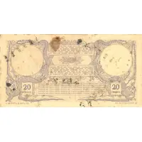 20 Francs With decrees