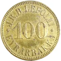 100 Aurar J. R. B. Lefolii