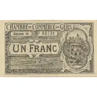 1 Franc - Chambre de Commerce du Gers [32]
