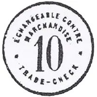 10 centimes - Distributeur automatique américain