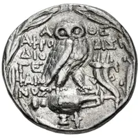 Tetradrachm - Aphrodisi..., Dioge... and Phainnos