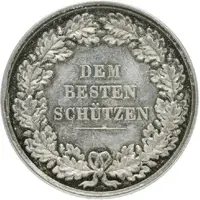 Shooting Prize Medal - Karl I Medium weight type