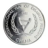 50 Cedis International Year of Disabled Persons