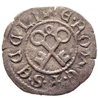 Denier - Jean XXII Parma