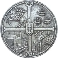 Medal - 450th anniversary of the Artus Brotherhood Danzig/Gdansk