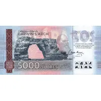 5000 Sucres - Galápagos Sea Lion