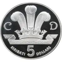 5 Dollars Independence and British Royal Wedding