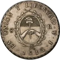 8 Reales Provincias del Rio de la Plata