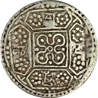 1 Tangka 'Sri Mangalam Tangka', without curves, single circle