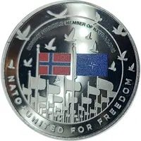Medal - NATO 75 Years Norway Founding Member