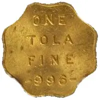 1 Tola - Bombay Mint Scalloped Bullion