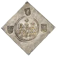 Daalder of 36 Stuivers `Field Daalder` Countermark A27.2
