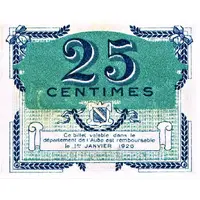 25 Centimes - Chambre de Commerce de Troyes 10