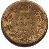 20 Dinara - Alexandar I