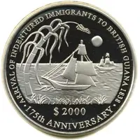 2000 Dollars Indentured Immigrants