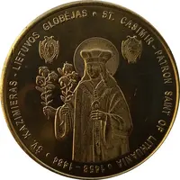 Lithuanian Heritage National Token - St. Casimir