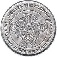 Token - Jiggles the Clown Game/Amusement Token