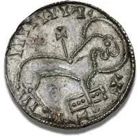 1 Penning - Sven Estridsen Eagle, agnus dei