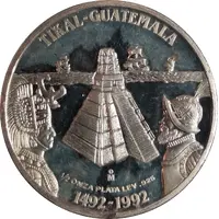 Tikal-Guatemala Asociacion Numismatica de Guatemala