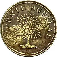 Token - Vicente Aguilar Coffee Counterstamped