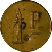 1 Peseta - Cooperativa La Modestia de Obreros y Empleados