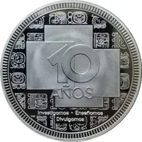 Numismatic Association of Honduras Medal - 10th Anniversary