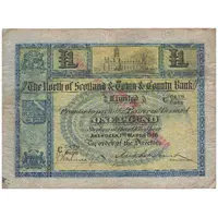 1 Pound North of Scotland Bank