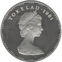1 Tala - Elizabeth II 2nd portrait, Silver Proof Issue